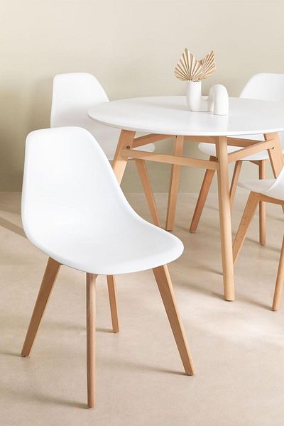 rexa Furniture Hand-Crafted Lounge Chair Dining Room Chair for Cafeteria, Side Chair, Restaurant Chair