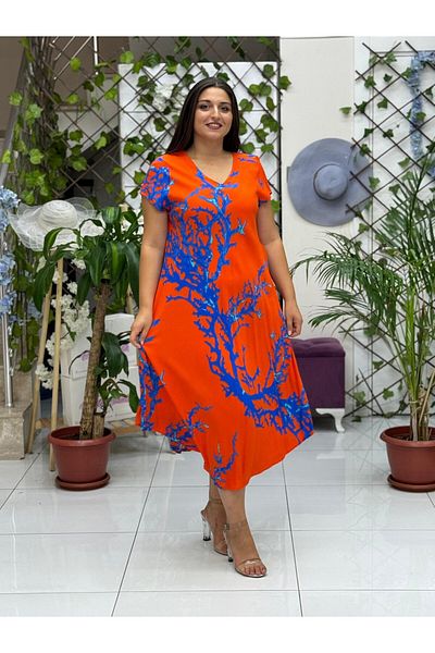 Punta Otantik Frd17108 Viscose Feride Dress