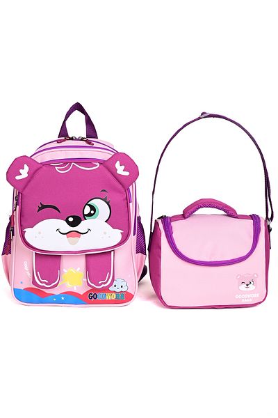 Wander 2's Kindergarten and 1St School and Lunch Bag Set for Grades – Cute Character Design