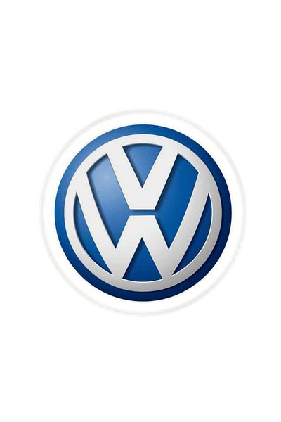 EarthKeepers Set de 2 holograme LED, THK, cu logo VW, pentru uși auto, întrerupător inteligent cu senzor, proiecție HD