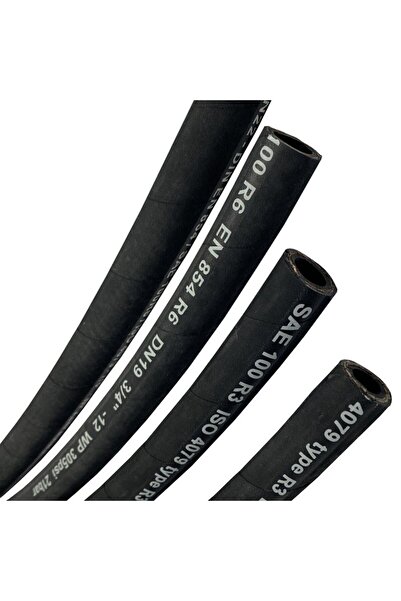 TAM HİDROLİK 5/16" R6 SELTEX HAVA YAĞ SU HİDROLİK HORTUMU 1 Metre