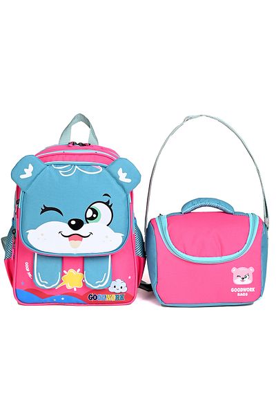 Wander 2's Kindergarten and 1St School and Lunch Bag Set for Grades – Cute Character Design
