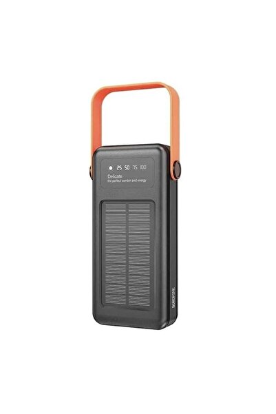 Borofone Baterie portabilă Borofone DBT17 30000mAh cu ieșire 4xUSB - Neagră