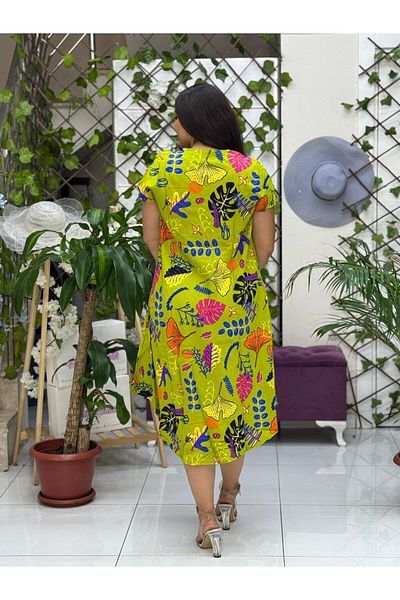 Punta Otantik Pss12307 Viscose Magic Dress