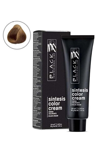 BLACK PROFESSIONAL LINE Sintesis 8.00 Intense Light Blond Color Cream – 100ml