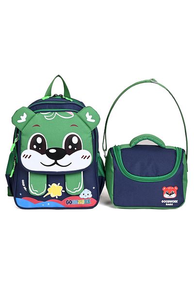 Wander 2's Kindergarten and 1St School and Lunch Bag Set for Grades – Cute Character Design