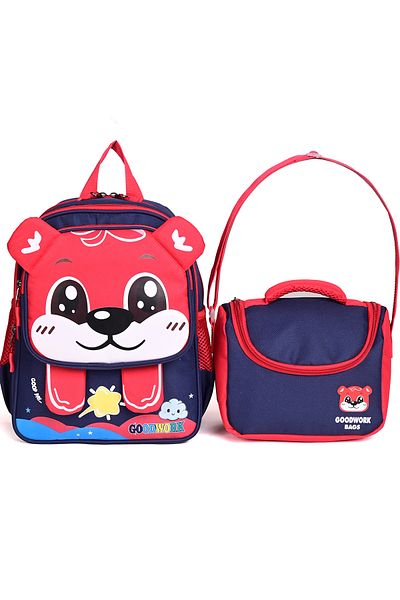 Wander 2's Kindergarten and 1St School and Lunch Bag Set for Grades – Cute Character Design