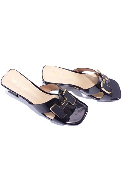 Guja 25Y379 36/40 Imported Premium Heeled Evening Dress Patent Leather Slippers