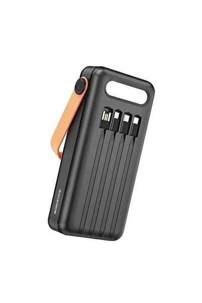 Borofone Baterie portabilă Borofone DBT17 30000mAh cu ieșire 4xUSB - Neagră