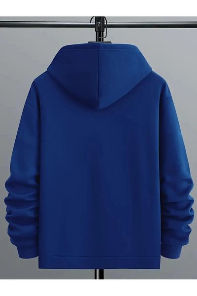 DAXİS Sportwear Company Men's Large Size Hooded Sweatshirt