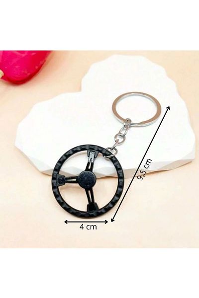 OEM Steering wheel keychain, Drive in style