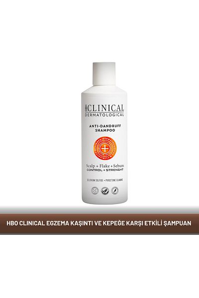 hbo Clinical Shampoo Effective Against Eczema and Skin Shedding