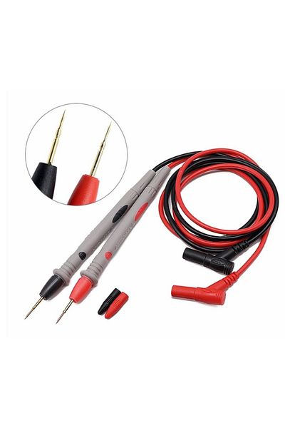Bogadini Digital Multimeter Test Probe Set – 20a, 1000v, Needle Type Pin Cable, Universal Compatible