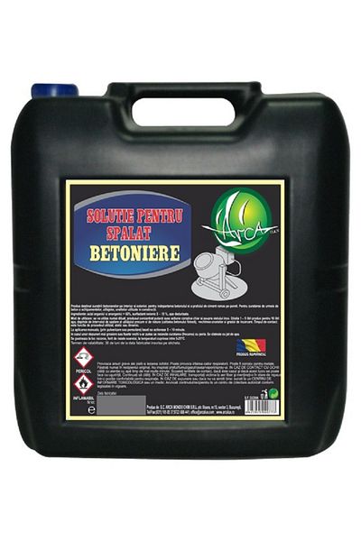 ARCA LUX Solutie pentru spalat betoniere, Bidon 20 kg