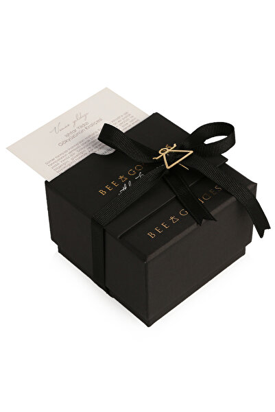 BEE GODDESS Kraliçe Arı S Garnet Pırlanta Gümüş Kolye