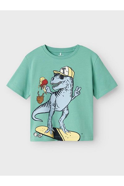 name ıt T-Shirt Green