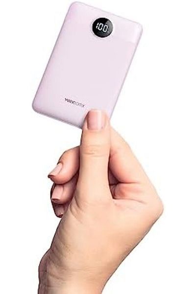 Generic VEEKTOMX Mini Power Bank, 10000mAh Ultra-Compact Small Portable Charger with PD 3.0, QC, 20W Fast Ch