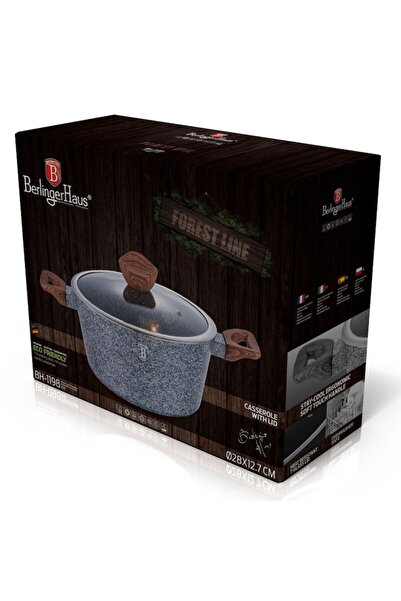 Berlinger Haus Pot with lid 28 cm Forest Line Berlinger Haus BH 1198