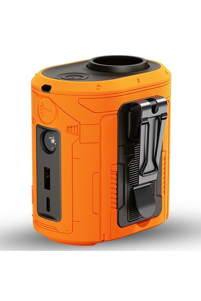 SKYDDAR INNOVATION Ventilator portabil de braț Z14, 5 viteze, 6000mAh, motor fără perii, afișaj LED, design compact, portocaliu