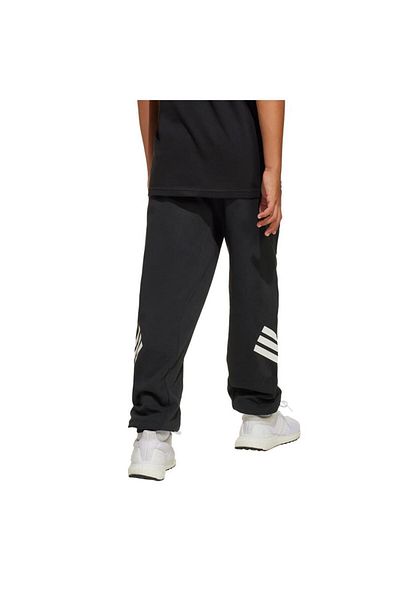 adidas Children's Black Tracksuit J Fi 3S Wide Pt Jd1298