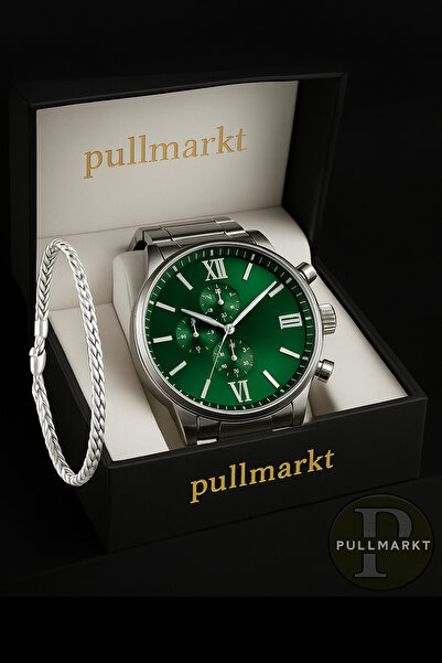 pullmarkt Bracelet + Analog Wrist Watch