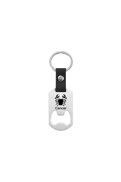 OEM "Wise Cancer" keychain, symbolic accessory with opener for Cancer natives