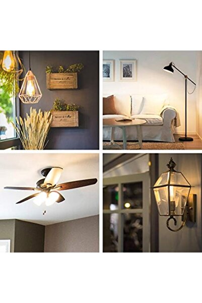 LEPRO مصباح LED E27 لولبي، مصابيح إضاءة عتيقة ST64 E27، 4.8 واط 470 لومن، مصباح GLS مكافئ 40 واط