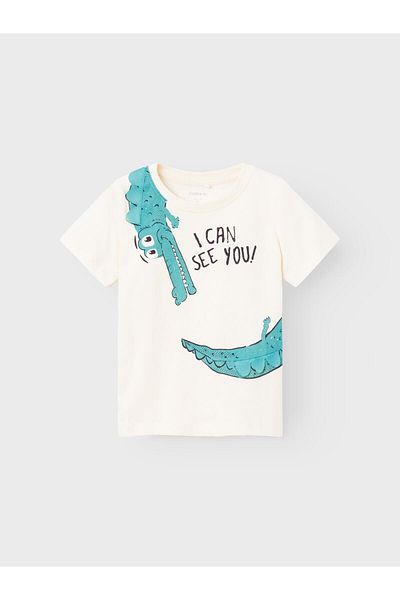 name ıt T-Shirt Cream