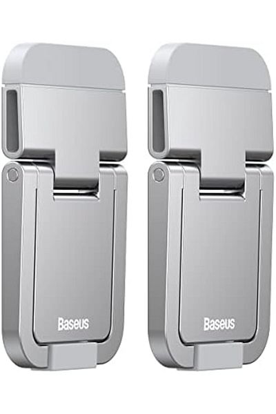 Baseus حامل كمبيوتر محمول معدني قابل للطي وقاعدة تبريد لأجهزة ماك بوك