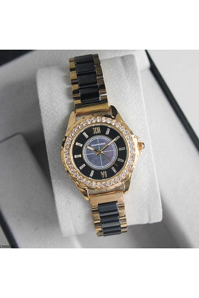 Chaperone Cp000107 Women Wrist Watch with Steel Band