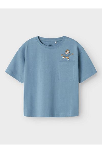 name ıt T-Shirt Blue
