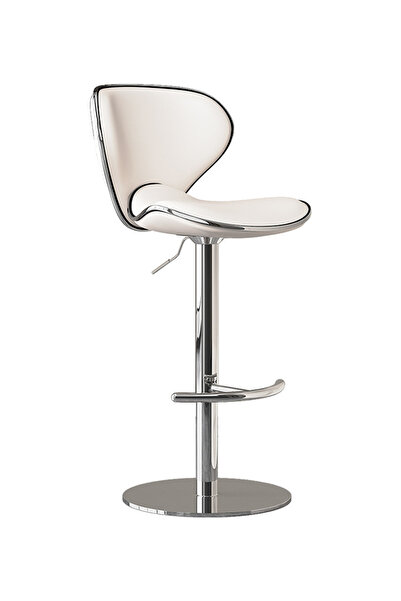 sharpdo Cream Style High-end Bedroom Back Dressing Chair Soft Lambskin Soft R...