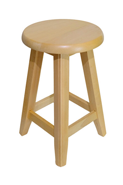 ARMES EV CONCEPT Ahşap Tabure (45 CM) – Şık Ve Dayanıklı