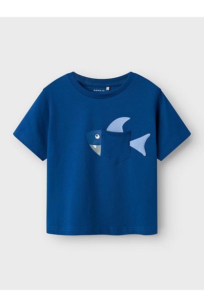 name ıt T-Shirt Navy Blue