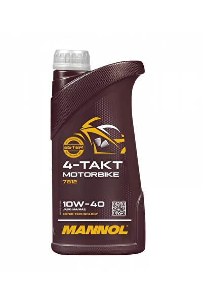 MANNOL MN7812-1 4TAKT MOTORBIKE JASO MA/MA2 SAE 10W-40 1 L