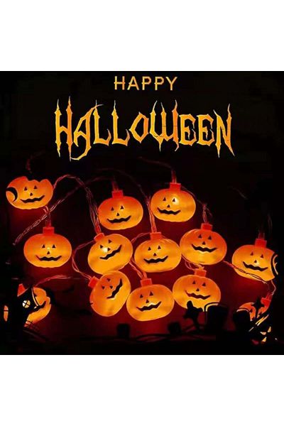 Aiweomi Halloween installation, plastic, orange, 3 m