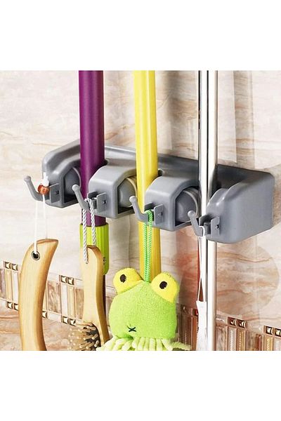 OEM Wall-mounted mop and broom holder