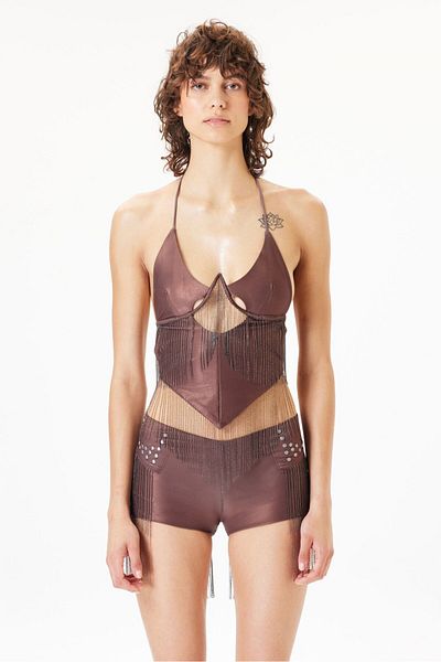 IAMNOTBASIC Hera Top - Brown