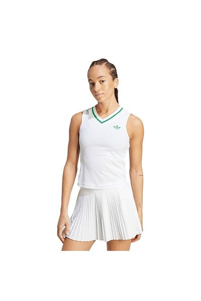 adidas Women's White Tank Top Wow Tank Pro Jm4737