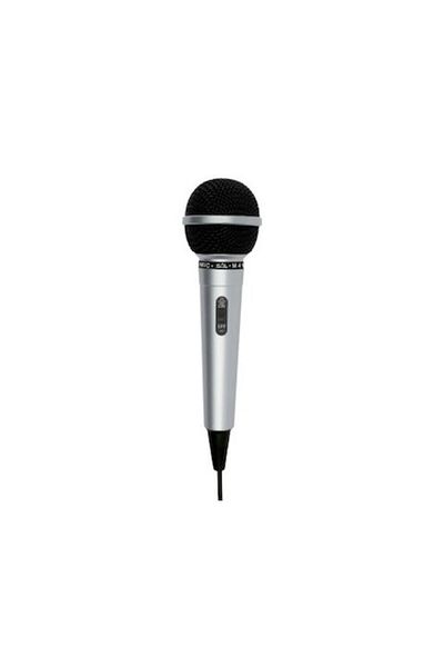 Powertoolsconcept Handheld Microphone M 41, Silver, with 6.3 mm Jack Connector