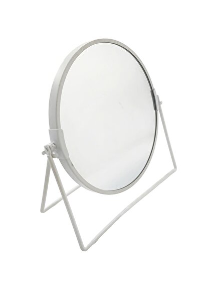 Chavin Masa üstü 15 cm 2x Büyüteçli Çift Taraflı 360°Dönen Metal Masa Aynası ...