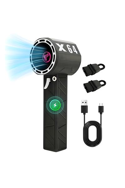 STARGRIG Suflantă Aer Profesională STARGRIG®, Turbo Fan, 840W, 8000mAh, 180000 RPM, USB-C