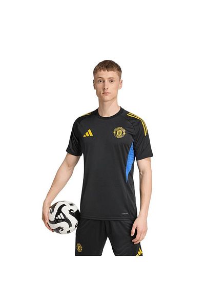 adidas قميص أسود للرجال MUFC EU TR JSY JP3136