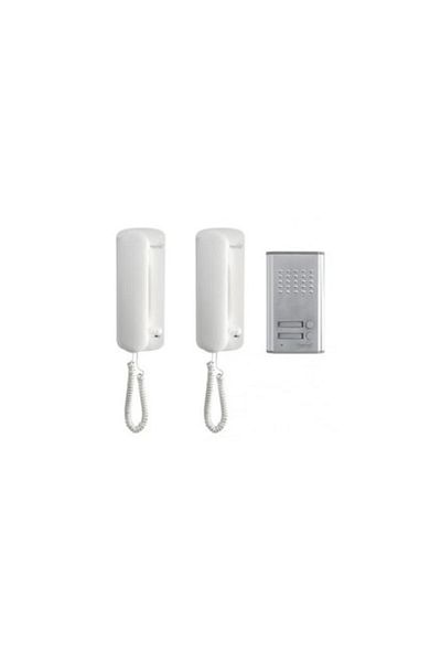 Powertoolsconcept Wired Gate Intercom Set, 2 Apartments