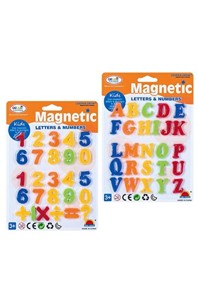 First Classroom Joc educativ - 26 de litere și 20 de numere magnetice, +3 ani