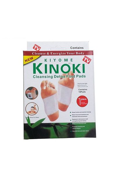 Kinoki Comprese detoxifiante pentru detoxifiere, 20 de bucăți