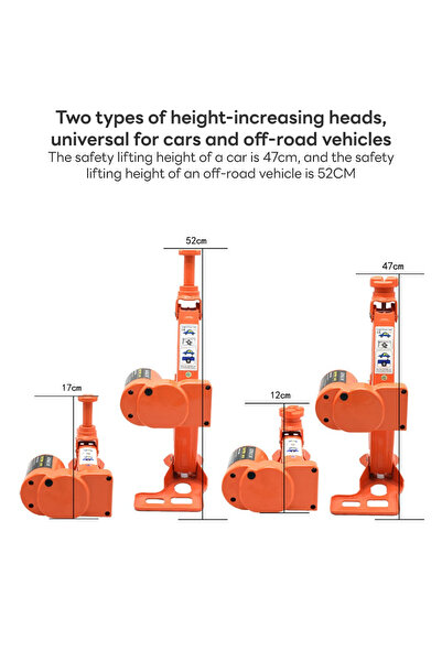 sharpdo 12V Electric Scissor Type 3T Car Jack