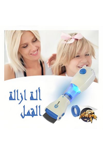 Yelajoy V COMB Electric Anti-Lice Comb Vacuum Cleaner,With Three Filters,for Removing Parasites