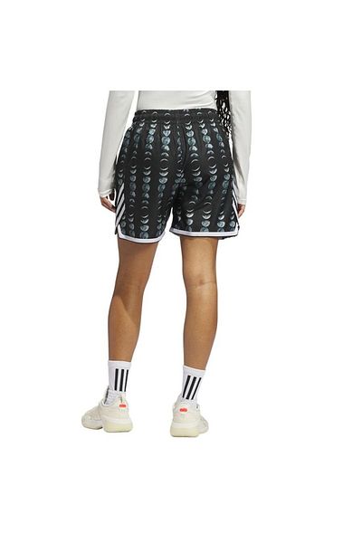 adidas Women's Black Shorts Crazylite Aop Jx0065
