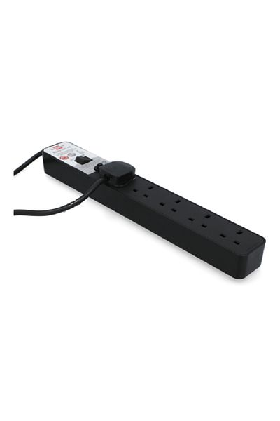 Brennenstuhl 5-Way Extension Cord Black 1.5m